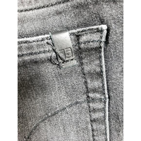 Joes Jeans Size 27 Womens Black Stretch Pants Ladies Mid Rise Fray Hem Ankle - Picture 12 of 13